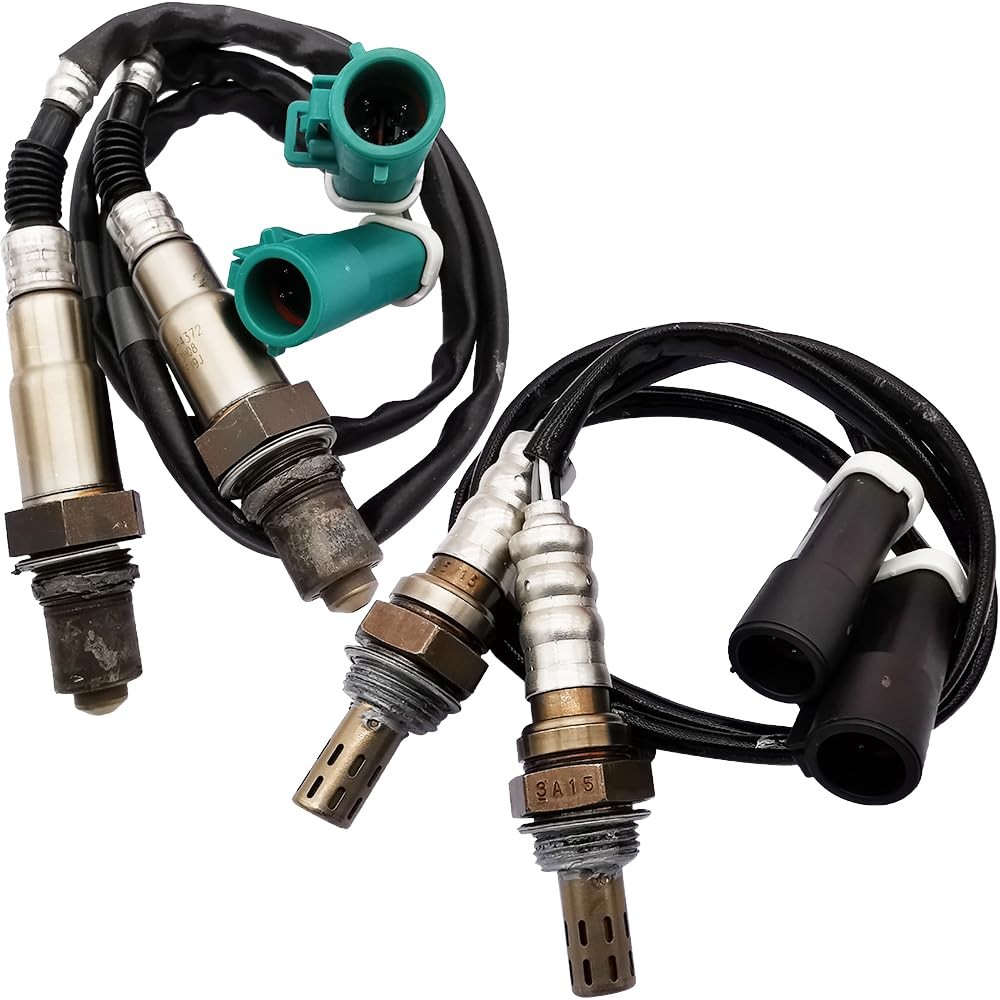 4 ชิ้น 234-4372 234-4610 O2 เซ็นเซอร์ต้นน้ํา + Downstream O-xygen Sensor สําหรับ Mazda CX-9 3.5L 3.7