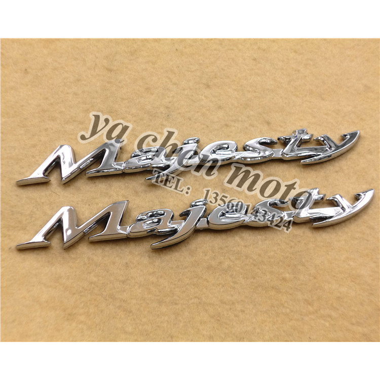 เหมาะสําหรับ Yamahama YP400 Majesty YP3 YP125 สติ๊กเกอร์ติดฉลากสามมิติด้วยไฟฟ้า