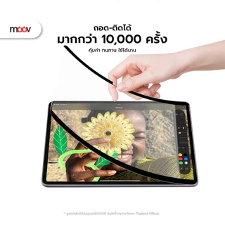 [ส่งไว] Moov FP01 ฟิล์มกระดาษแม่เหล็ก For iPad Gen 11 10 9 8 7 Air 8 7 6 5 4 Pro M5 M4 11-13 นิ้ว M3 Mini 7 8 วาดรูป