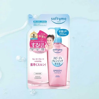 SOFTYMO Cleansing Refill ซอฟตี้โม ผลิตภัณฑ์ทำความสะอาดผิวหน้า 210ml (White/Speedy Oil/Speedy/Deep)