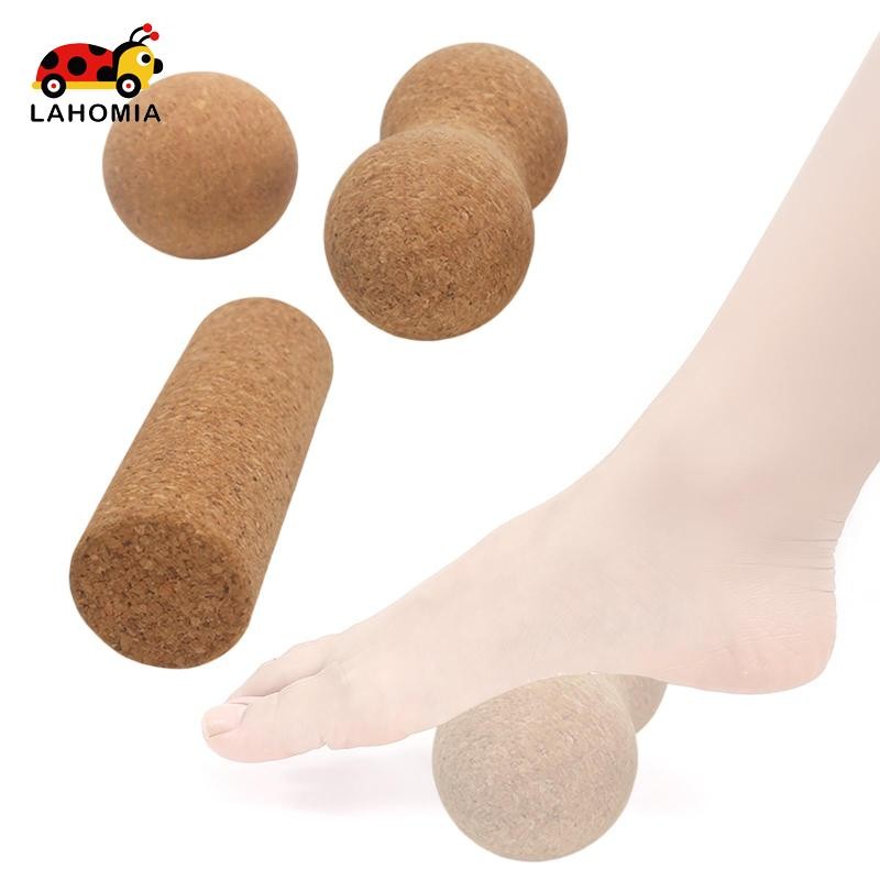 Lahomia 3 ชิ้น Cork Massage Roller Core รูปที่ 8
