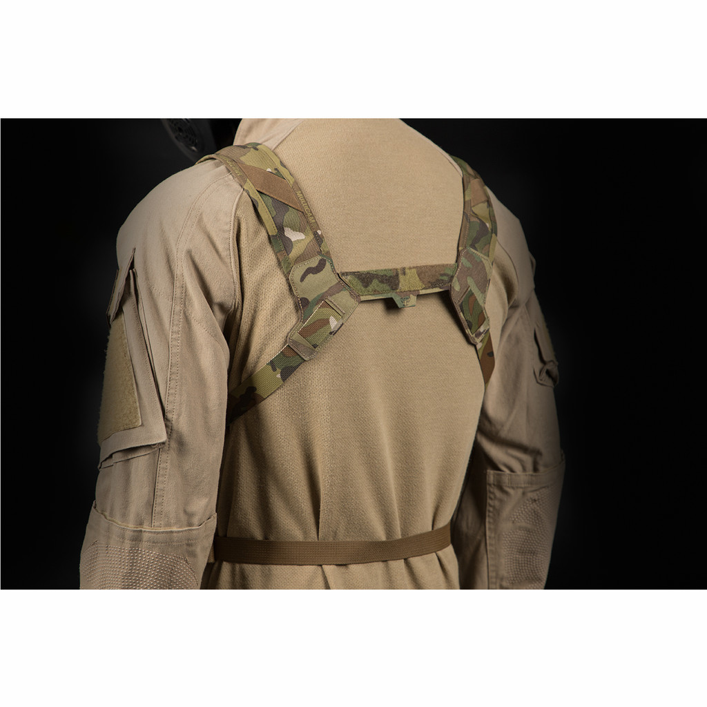 [Gain Gain Gain] PSIGEAR MPCS PR-1 กระเป๋าคาดหน้าอกมอเตอร์สายรัดตําแหน่งต่ํา 12295