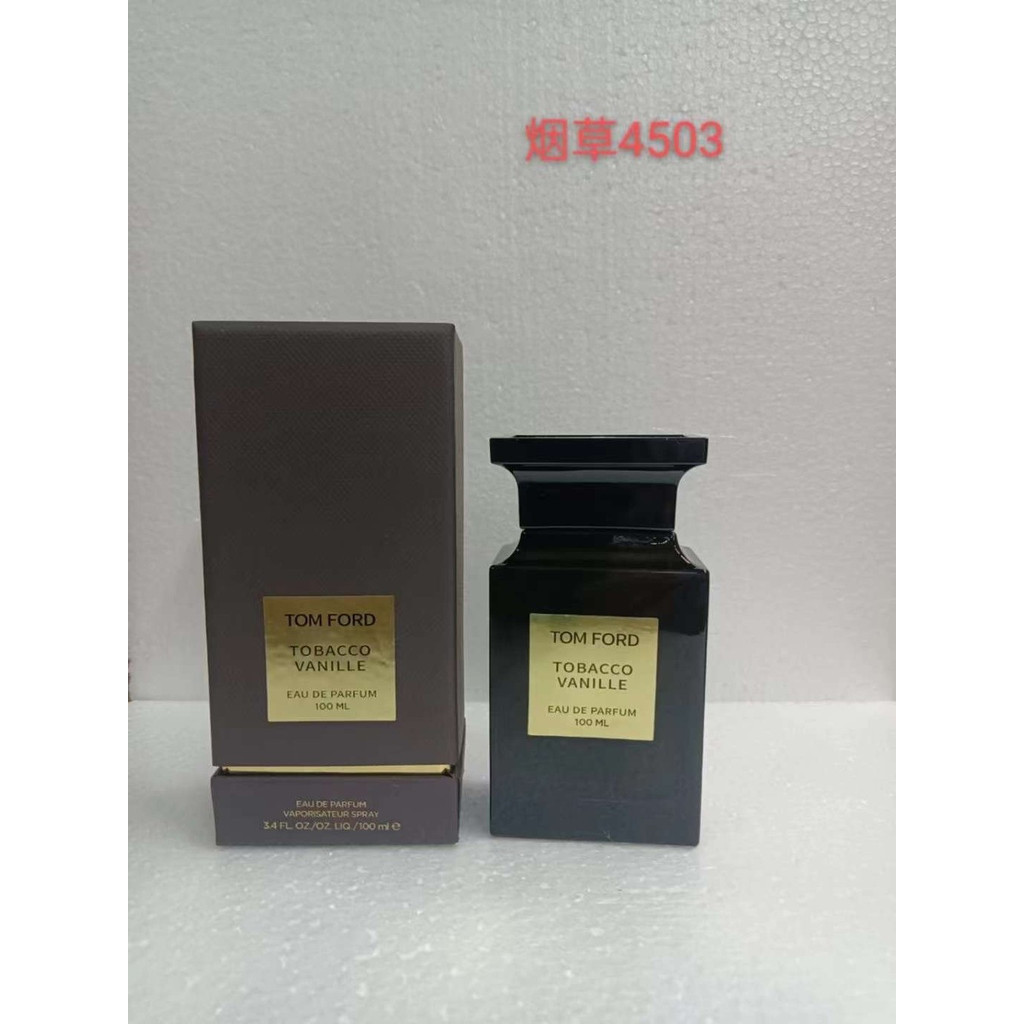 100ml 55 Tom Ford Tom Ford ยาสูบ Leaf Vanilla/Rhyme ยาสูบ Neutral ยาสูบน้ําหอม Vanille เผ็ด Oriental
