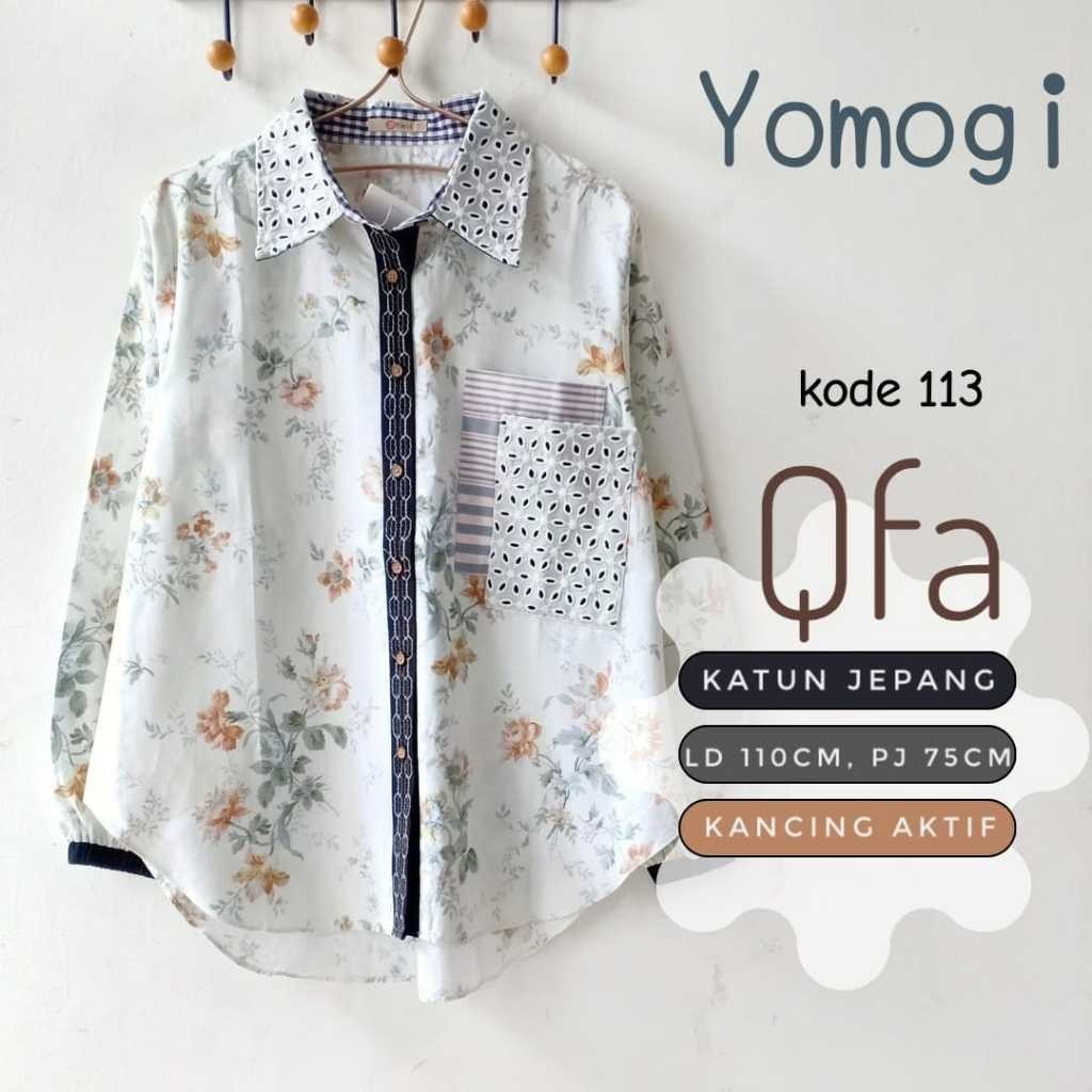 0310 YOMOGI BLOUSE โดย QfA