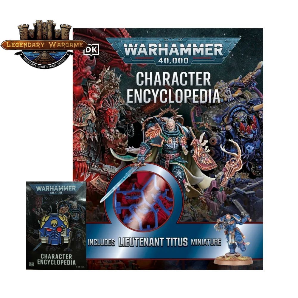 DK Warhammer 40K: Character Encyclopedia หนังสือวอร์แฮมเมอร์