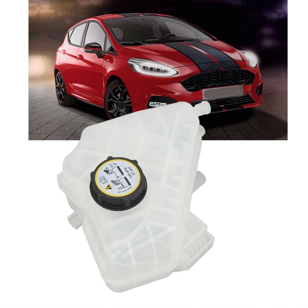 Chaoyangmall หม้อน้ํา Coolant Reservoer OE มาตรฐาน 8V218K218AB ทนต่อแรงกระแทกสําหรับ Fiesta 2011 ถึง