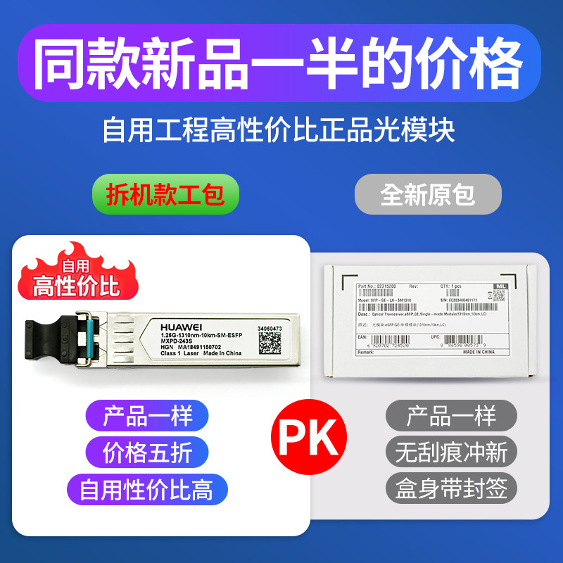 Huawei Gigabit Million Million Million Million Million Single Mode Multi Mode Optical Module Dual Fi