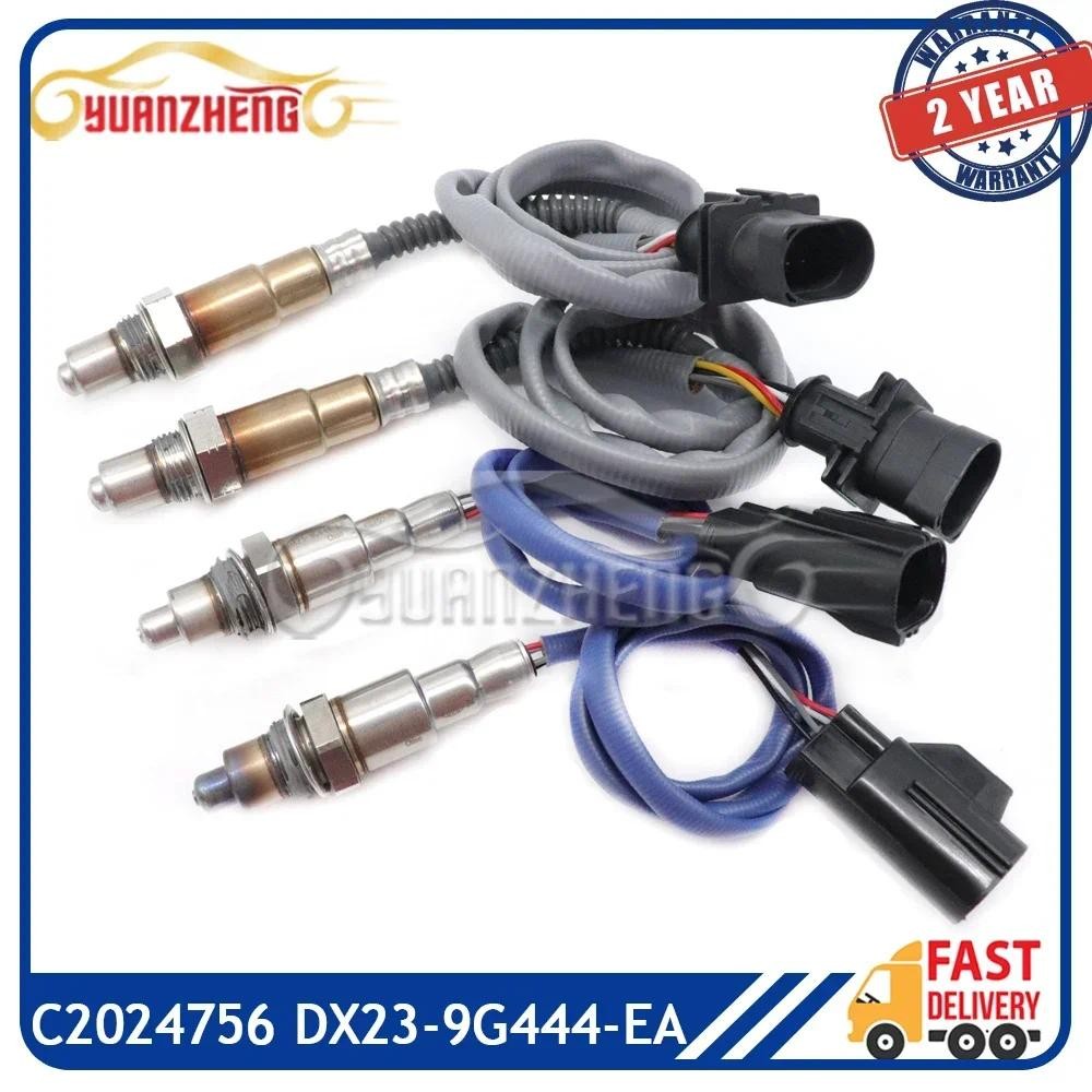 4PCS Up + Downstream Air การใช้ Ratio Lambda ออกซิเจน O2 Sensor C2D24756 DX23-9G444-EA สําหรับ Jagua