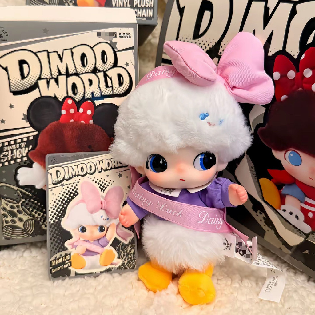 DIMOO WORLD กล่องตาบอดตุ๊กตา Disney Series พวงกุญแจตุ๊กตาไวนิล Tide Play fu.ph ราคา ถูกที่สุด ดีลบีเคเค แกลเลอรีภาพที่ 5