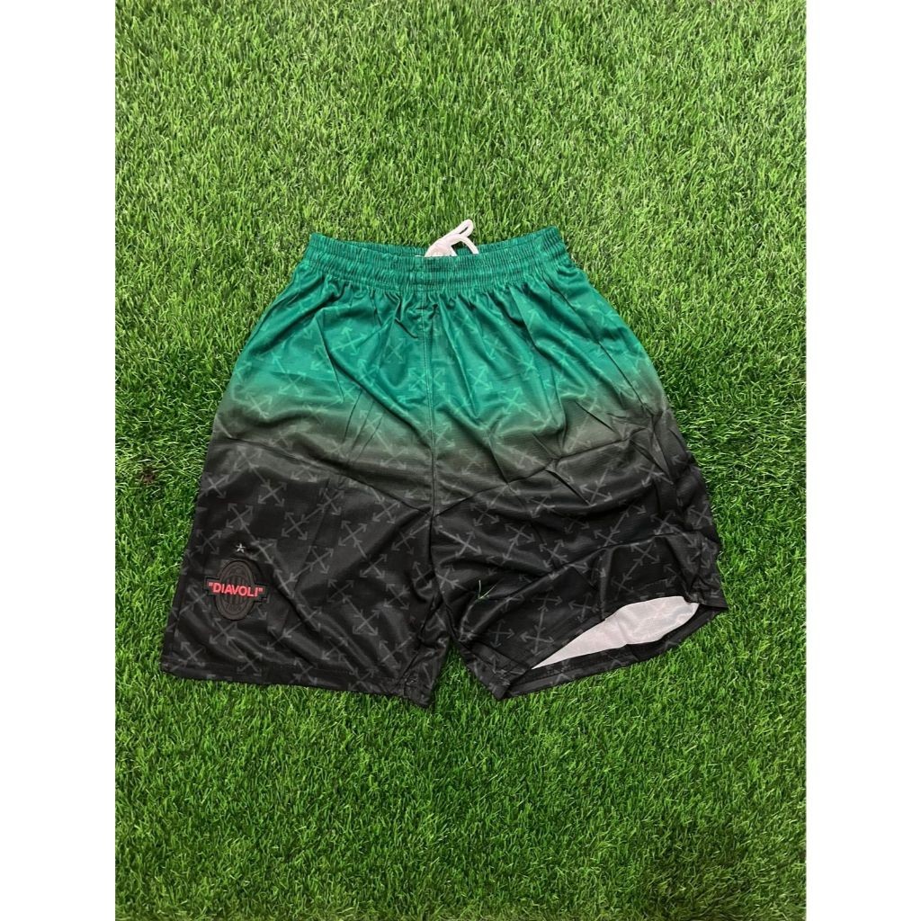 M1LANN X OFFWHITE BLACK FOOTBALL PANTS 2025/2026 ใหม่