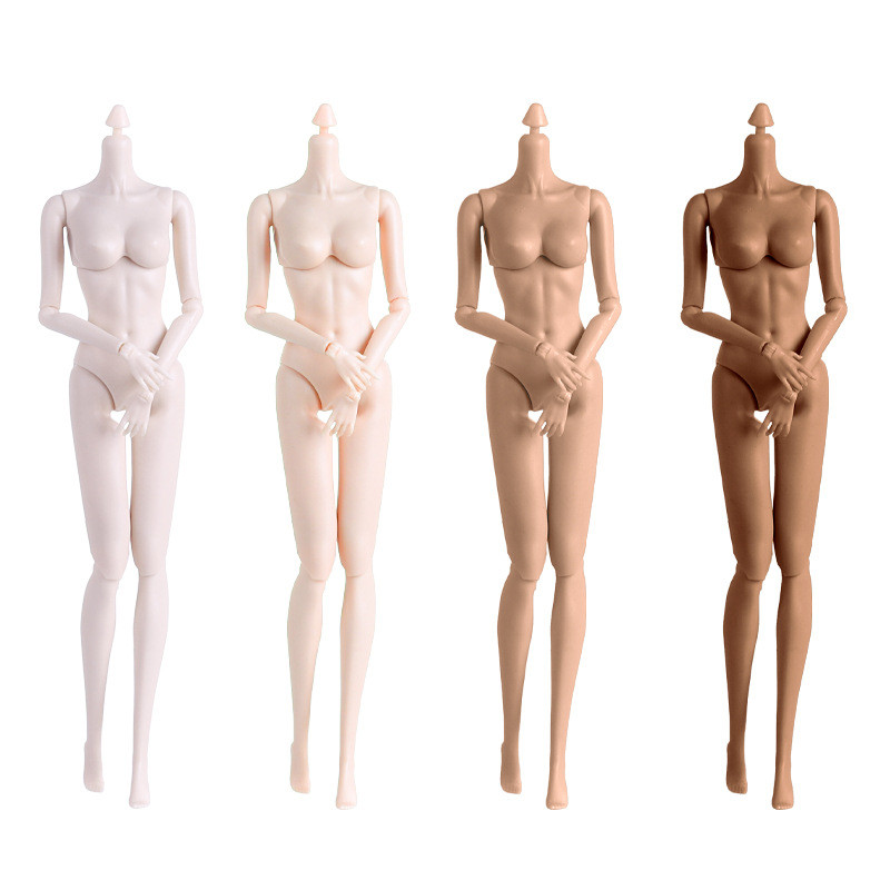 29 ซม.1/6 ตุ๊กตา Body อุปกรณ์เสริมแบนเท้าเปลี่ยนขา Fit Supermodel ตุ๊กตาสีขาว/ปกติ/ Tan Skin Diy Dress Up ของเล่น ราคา ถูกที่สุด ดีลบีเคเค แกลเลอรีภาพที่ 6