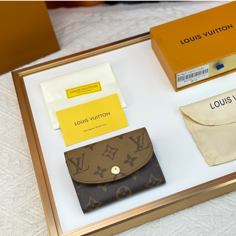 rou1314New Ladies Fashion Trend Short Flip Coin Purse