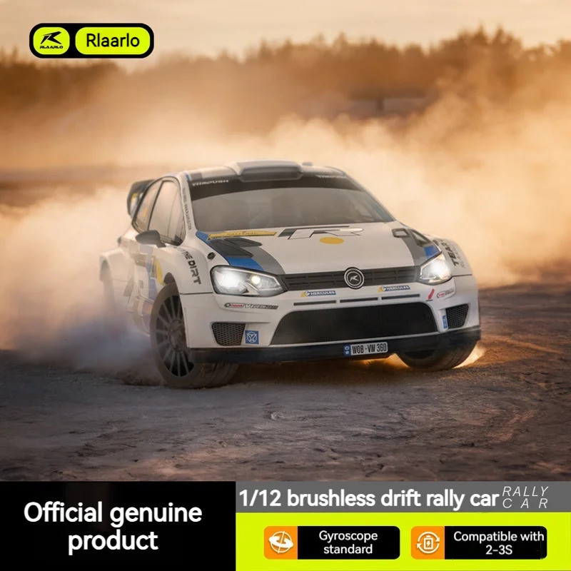 Rlaarlo Xts-P12 1/12 Scale Rc Car - รีโมทคอนโทรล Drift Rally Vehicle Off-Road โลหะเกียร์โลหะผสมแชสซี