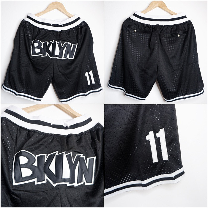 JUSTDON x BKLYN 11 KYRIE IRVING BLACK กางเกงนําเข้าฉบับพิเศษ