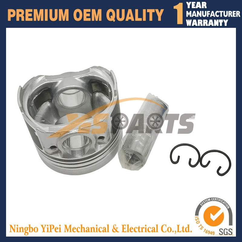 ลูกสูบใหม่สําหรับ KUBOTA Z482 D722 16851-21114 STD 67 มม. หรือ + 0.5 มม.