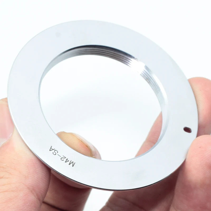 M42-sa อะแดปเตอร์แหวนสําหรับ m42 42 มม. เลนส์ยึดเกลียวเป็น Sigma SD/SA SD7 SD9 SD10 SD14 กล้อง