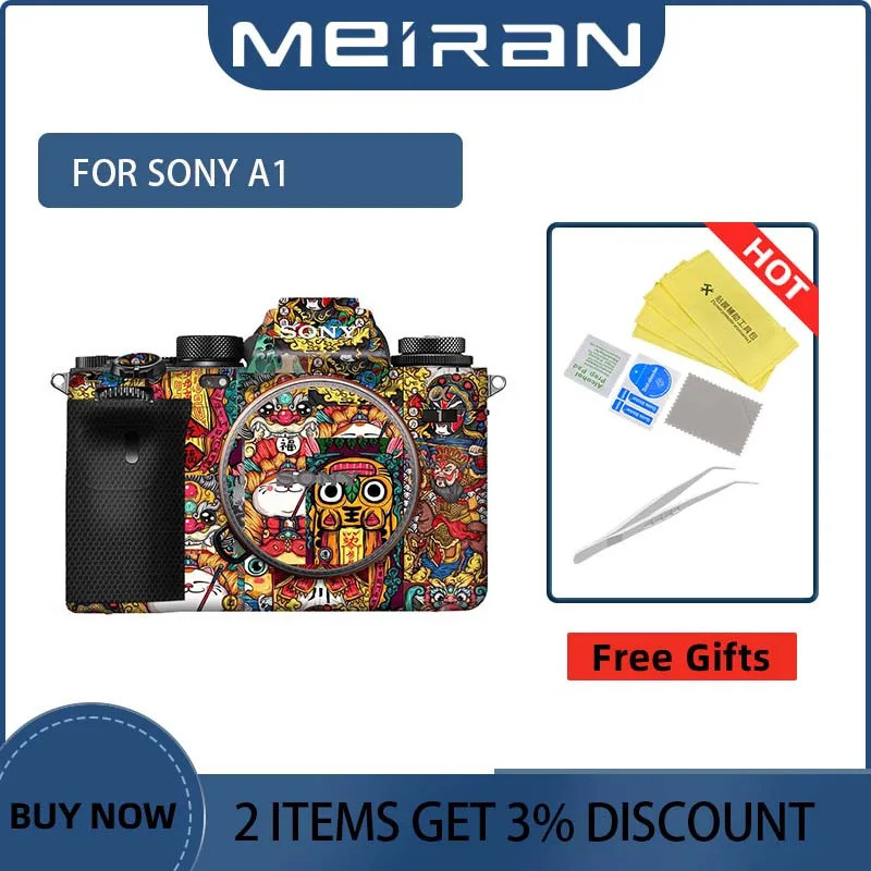 Anti-Scratch สําหรับ Sony A1 ILCE-1 A1 Alpha 1 กล้องฝาครอบฟิล์มรูปลอก a1 กล้อง Body Protection Coat 