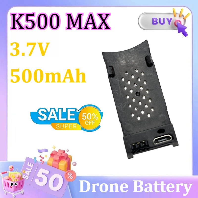 K500 MAX RC 3.7V 500mAh Drone แบตเตอรี่ใบพัด K500 MAX K500MAX รีโมทคอนโทรลอะไหล่อุปกรณ์เสริม
