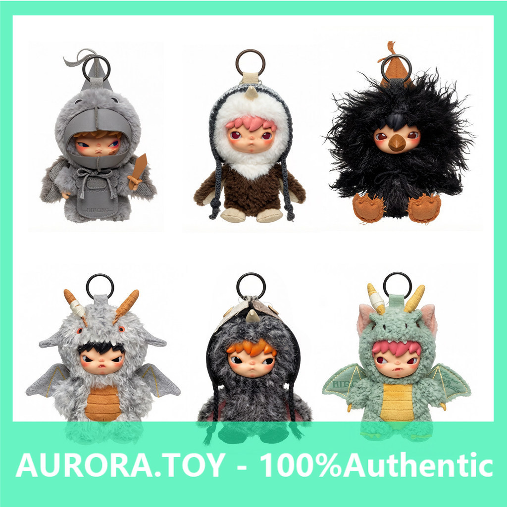POPMART Hirono Hirono Series ตุ๊กตาตุ๊กตาจี้ Mystery Box ของขวัญเล่นอินเทรนด์