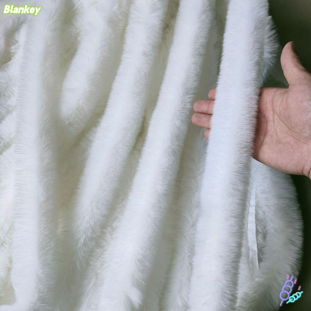 BLANKEFX Faux Fur Ribbon Tape, 1M Handmade Wool Tops Fluffy Trim, DIY เครื่องแต่งกายเย็บเวทีเครื่องแต่งกาย Cuff Plush Strip ประดิษฐ์ขนสัตว์ตกแต่ง