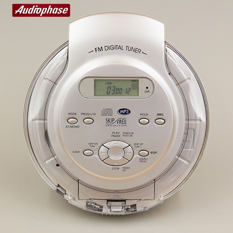 ยี่ห้อใหม่แบบพกพา CD Player Walkman CD Player CD Fever คุณภาพเสียงสูงสนับสนุนหนังสือภาษาอังกฤษการสอน