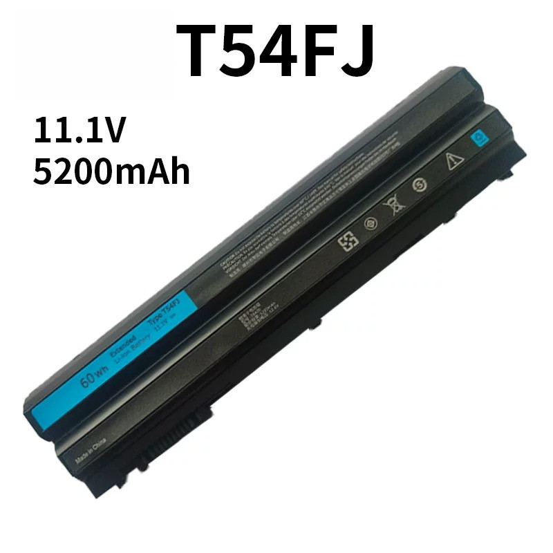 ใช้ได้กับ Dell E6520 5420 6430 6440 E6420 P38G T54FJ 8858X แบตเตอรี่ M5Y0X