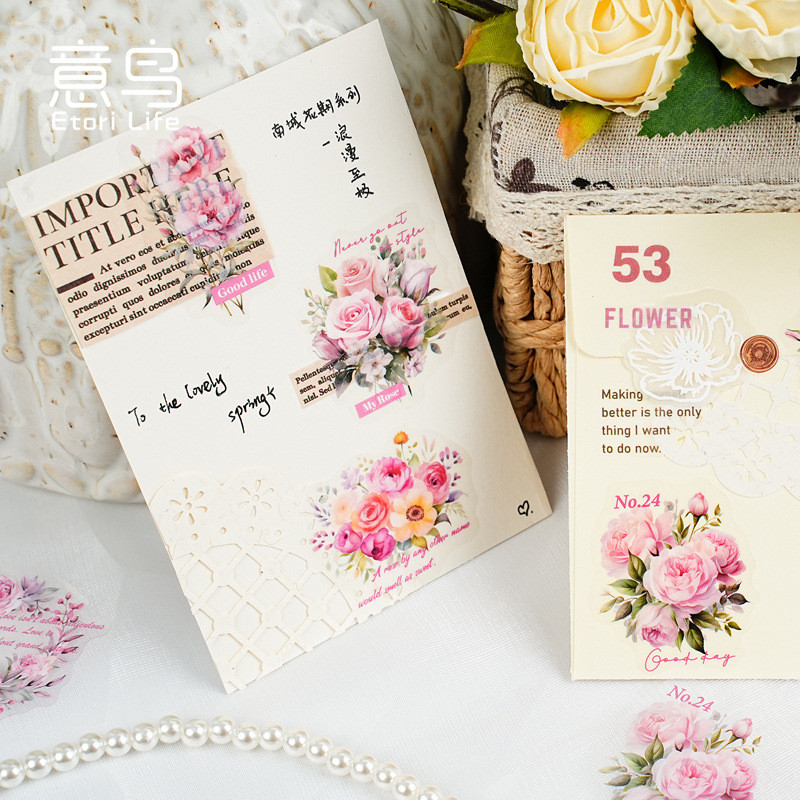 สติ๊กเกอร์แพ็ค South City Flower Period Series Small รูปที่ 3