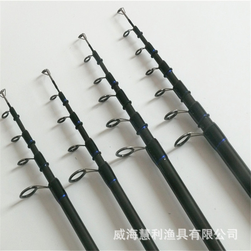 Weihai 2.4 ~ 4.2m Ultra-Light Ultra-Hard Sea Pole Long-Casting Pole Carbon โยนเสา Sea Pole Long-Cast