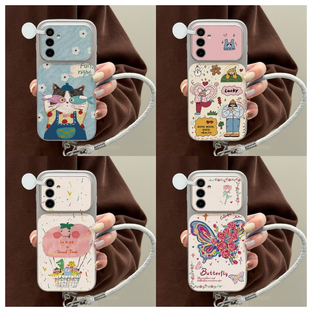 Summer สำหรับ Samsung A55 A56 A57 A05 A05S A06 A07 A15 A16 A17 A25 A26 A27 A34 A35 A36 A53 A54 A33 กันกระแทก