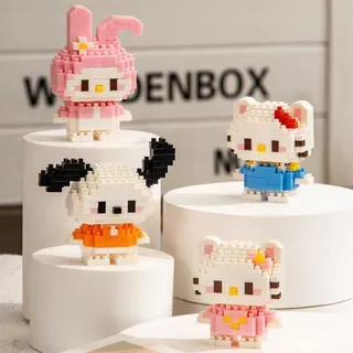 AZ 🔥BRICKS ของเล่นบล็อคตัวต่อ ตัวต่อ รูปสัตว์การ์ตูน 3D น่ารัก ของเล่นเด็ก ของขวัญสำหรับเด็ก