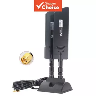 สําหรับ 42dbi 5g Router เสาอากาศภายนอกกลางแจ้ง Long Range WiFi สัญญาณครอบคลุม Booster SMA ชายสีดํา/TS9 สีดํา/SMA ชายสีขาว/TS9 สีขาว,