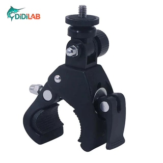 DiDiLAB Action กล้อง Gimbal Bracket คลิปจักรยาน 360 องศาหมุน Fixing คลิปจักรยานท่อ
