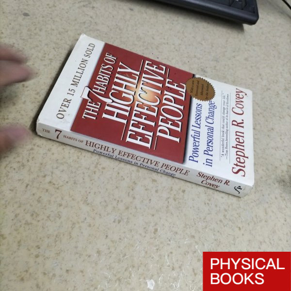 หนังสือมือสองต้นฉบับ The 7 Habits of Highly Effective People HH