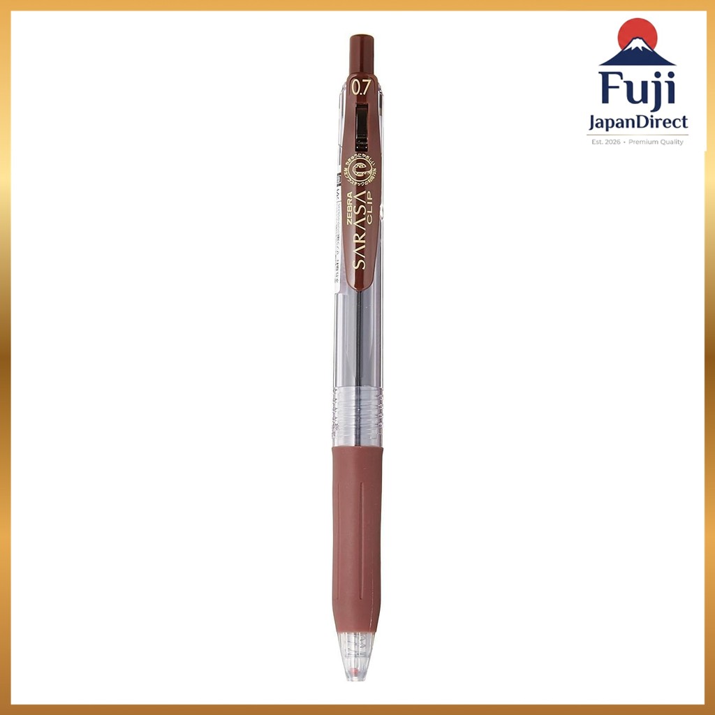 Zebra Gel Ballpoint Pen Sarasa Clip 0.7 JJB15-E Brown Fuji JapanDirect