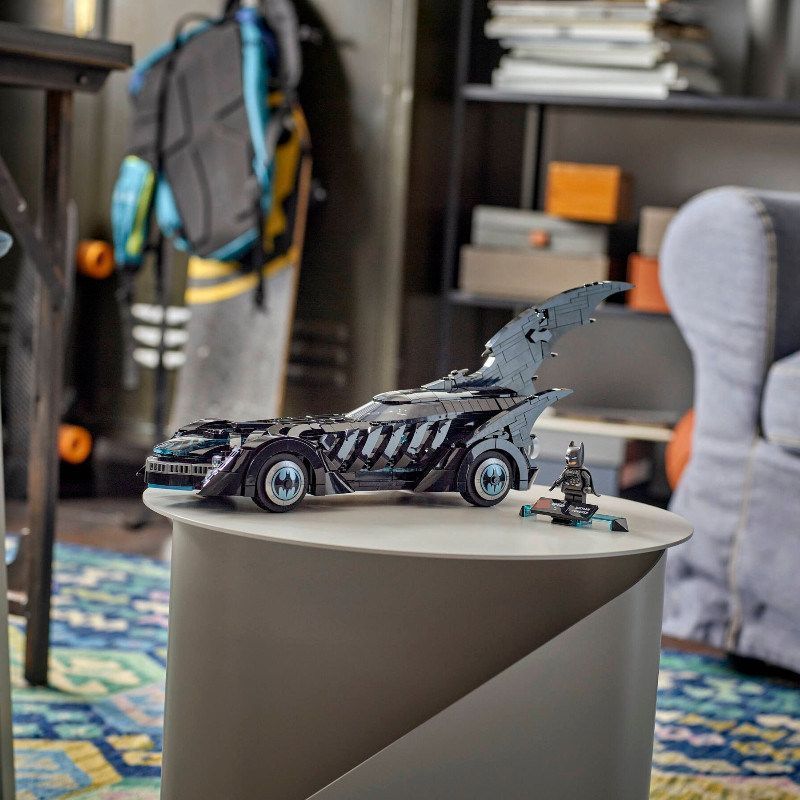 คลังสินค้าพร้อมใช้งานร่วมกับ Superhero Bat Eternal Dark Night Batmobile 76304 ประกอบอาคารบล็อกของเล่