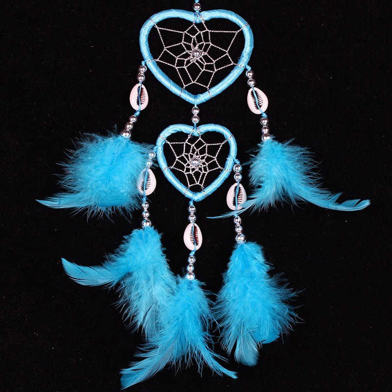 ขายร้อน Dream Catcher Love Dream Catcher อินเดีย Dream Catcher เครื่องประดับรถ 0622