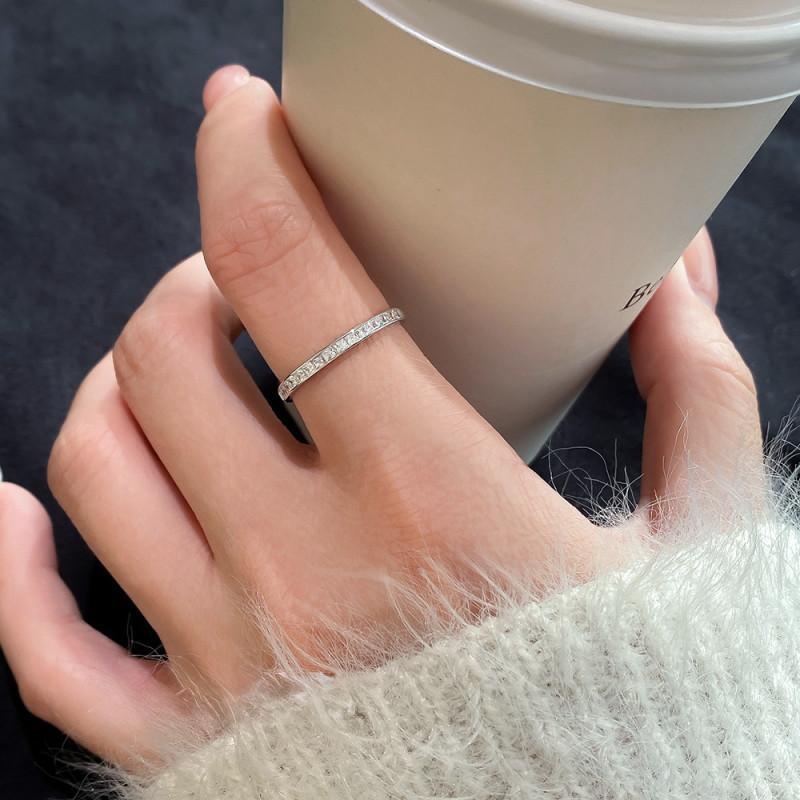 Crystalline Ring แหวนเงินแท้ S925 [MERCELO]
