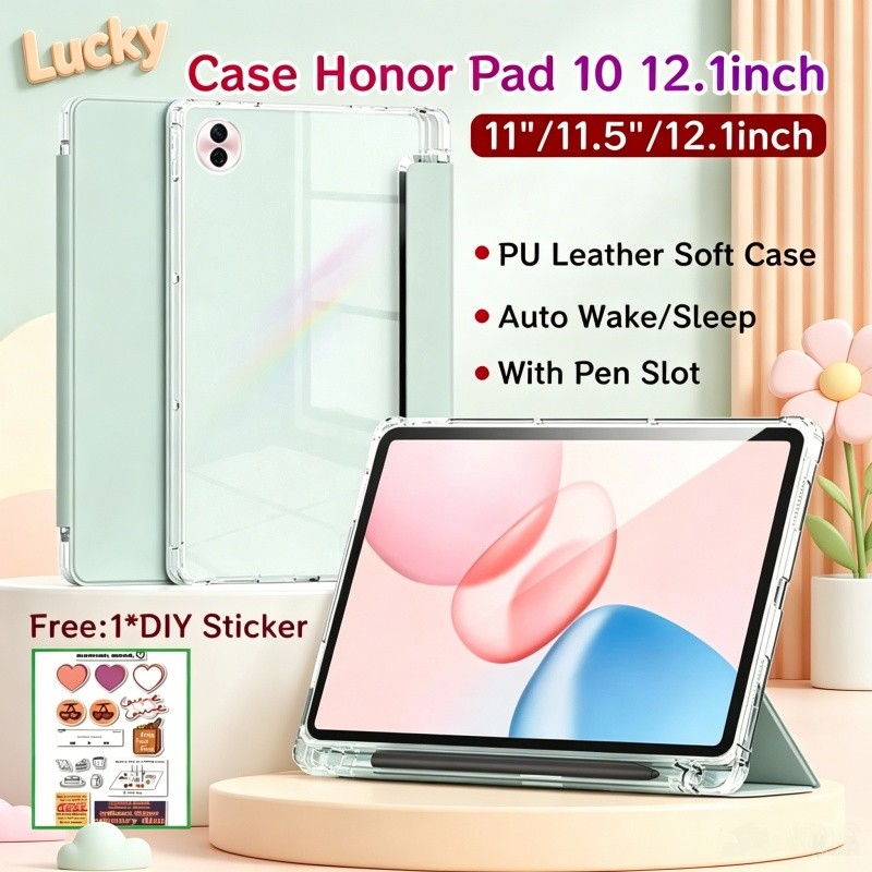 เคส Pad 10 12.1 นิ้วเคสแม่เหล็กสําหรับ Honor Pad X8a 11 นิ้ว/Honor Pad X8b/Honor Pad X9a 11.5 นิ้วล็
