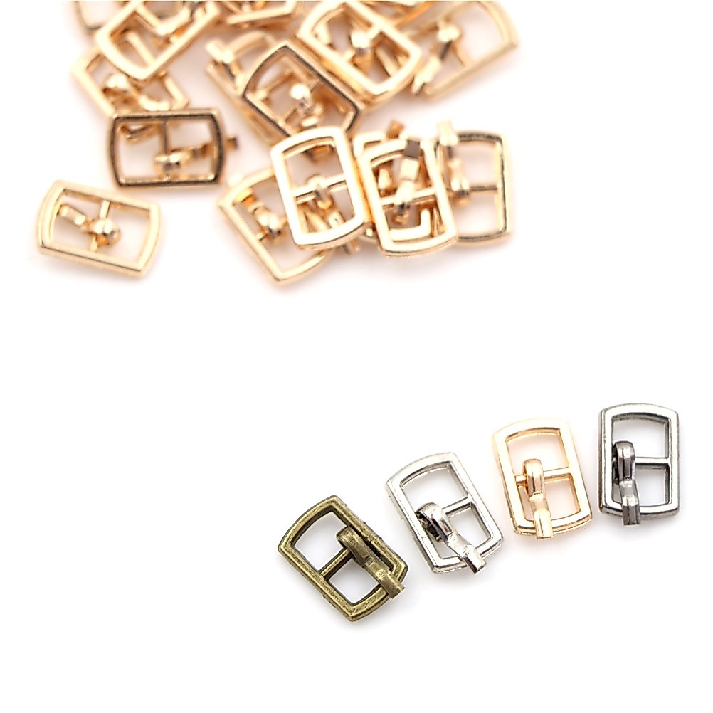 10PCS 4.5MM Diy หัวเข็มขัดคําญี่ปุ่นสําหรับรองเท้าเสื้อผ้าอุปกรณ์เสริม