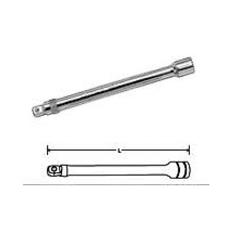 BLUE-POINT NO.BLPEXTK125/BLPEXTK1210/BBLPEXTK126 1/2"Dr. Extension Knurled