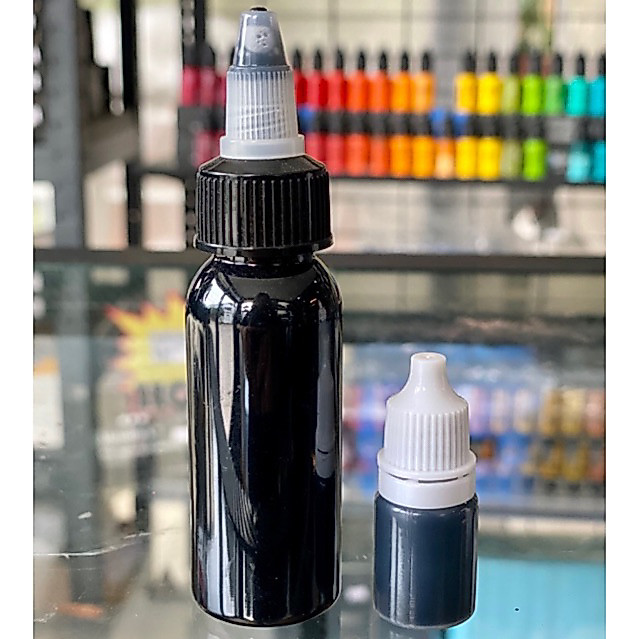 หมึกสักดำDynamic  แบ่ง 1oz 3cc หมึกแท้