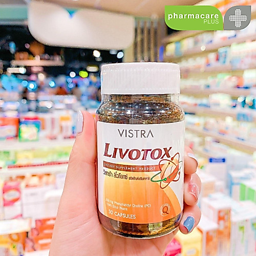 VISTRA LIVOTOX (30 CAPSULES) วิสทร้า ลีโวท็อก (30 แคปซูล)