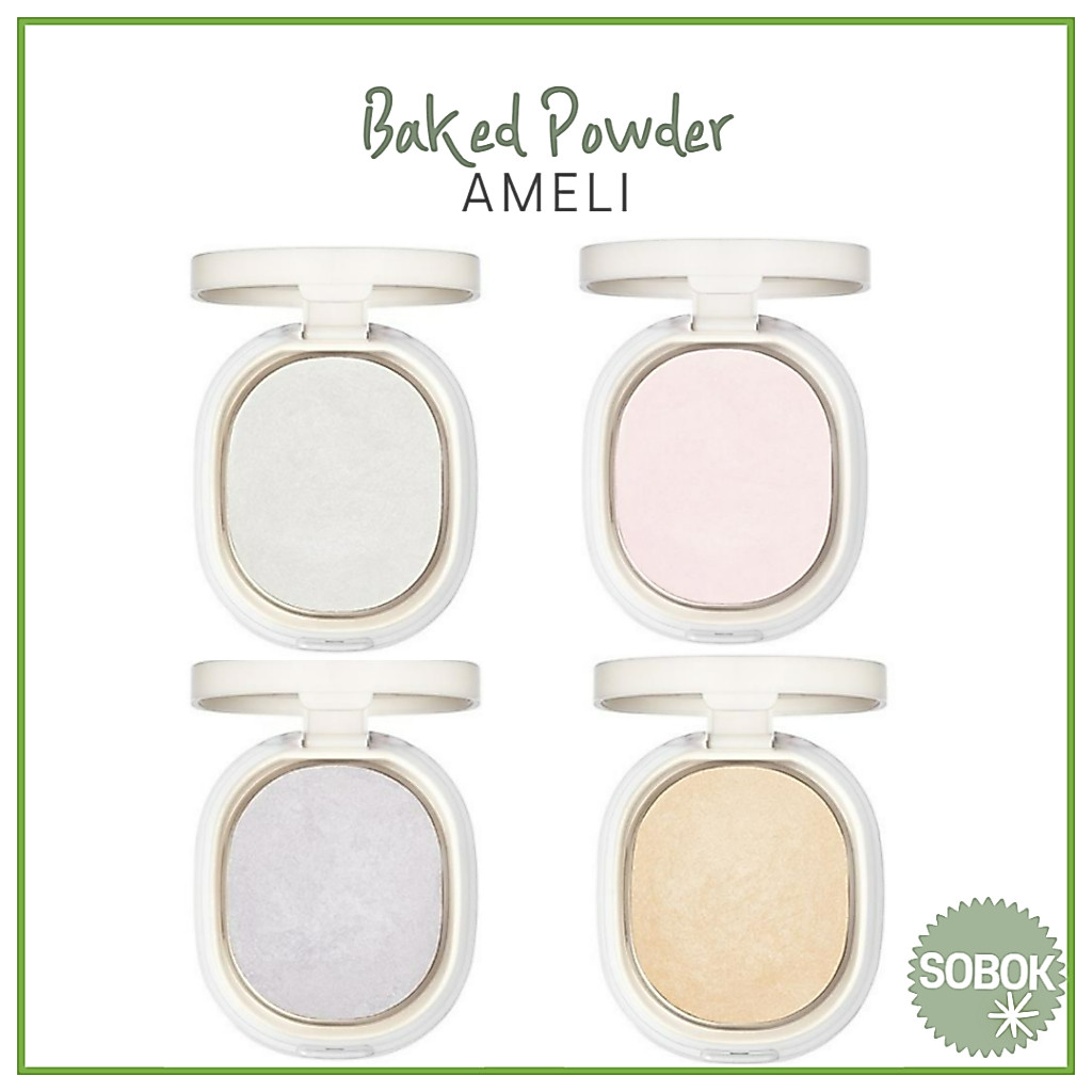 [AMELI] Baked Powder 4 สี / แป้งแต่งหน้า