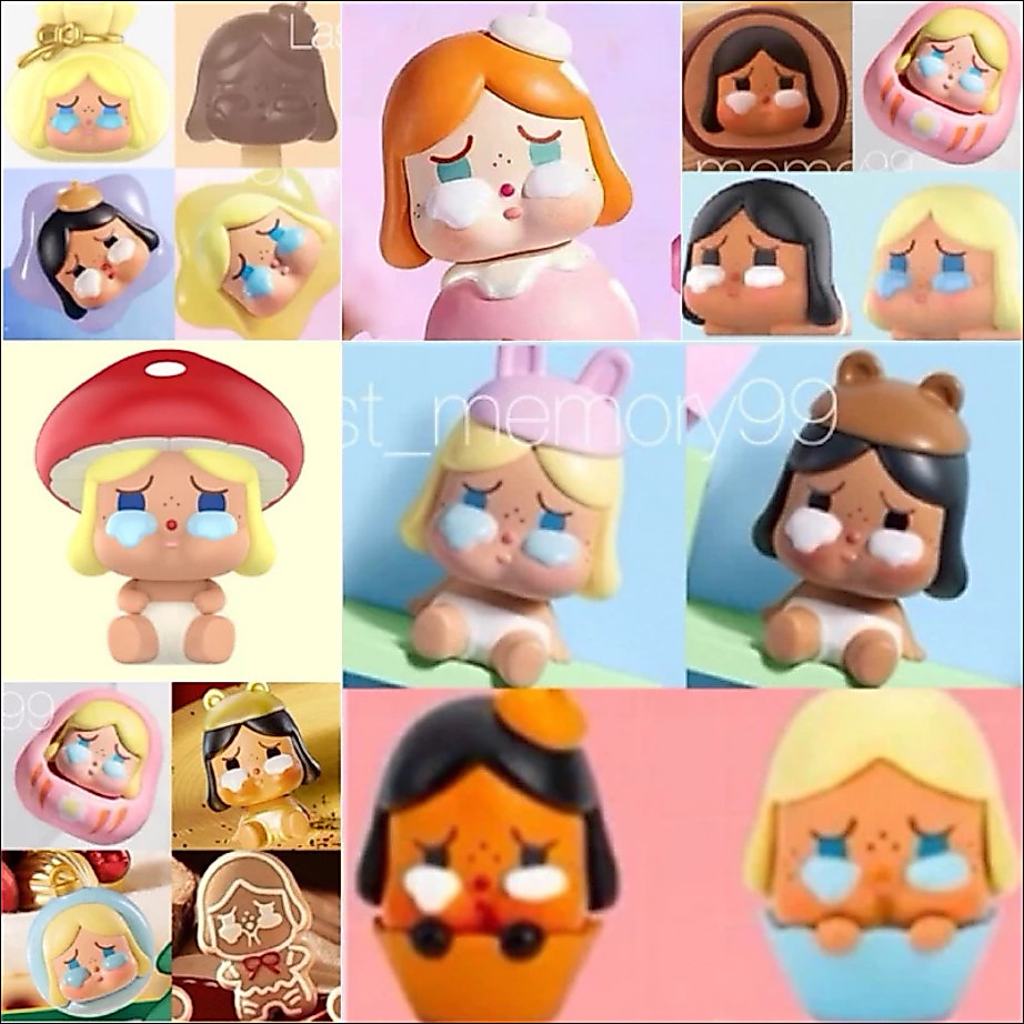 พร้อมส่ง popmart Popbean CRYBABY Mini ของแท้คอลเลกชันของขวัญสาว