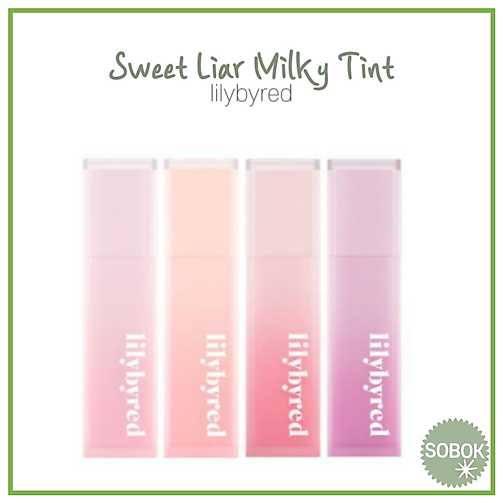 [lilybyred] (+13, 14) Sweet Liar Milky Tint 14 สี 4g