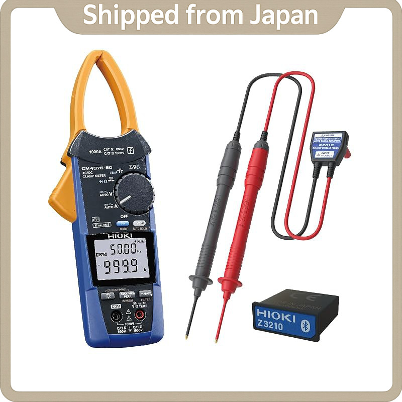HIOKI CM4375-93 AC/DC Clamp Meter Solar PV Kit - High Voltage, Made in Japan p7x