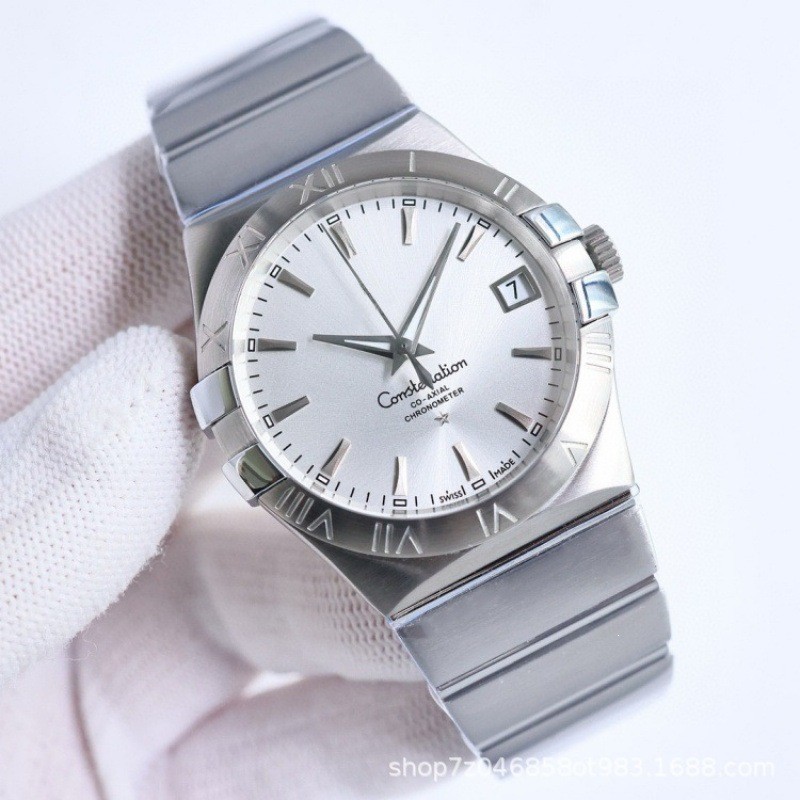 Cross-Border ผู้ชายผู้หญิงคู่นาฬิกา Oujia Double Eagle Constellation Series Hippocampus ผู้ชายอัตโนมัตินาฬิกาขายส่งขายตรง