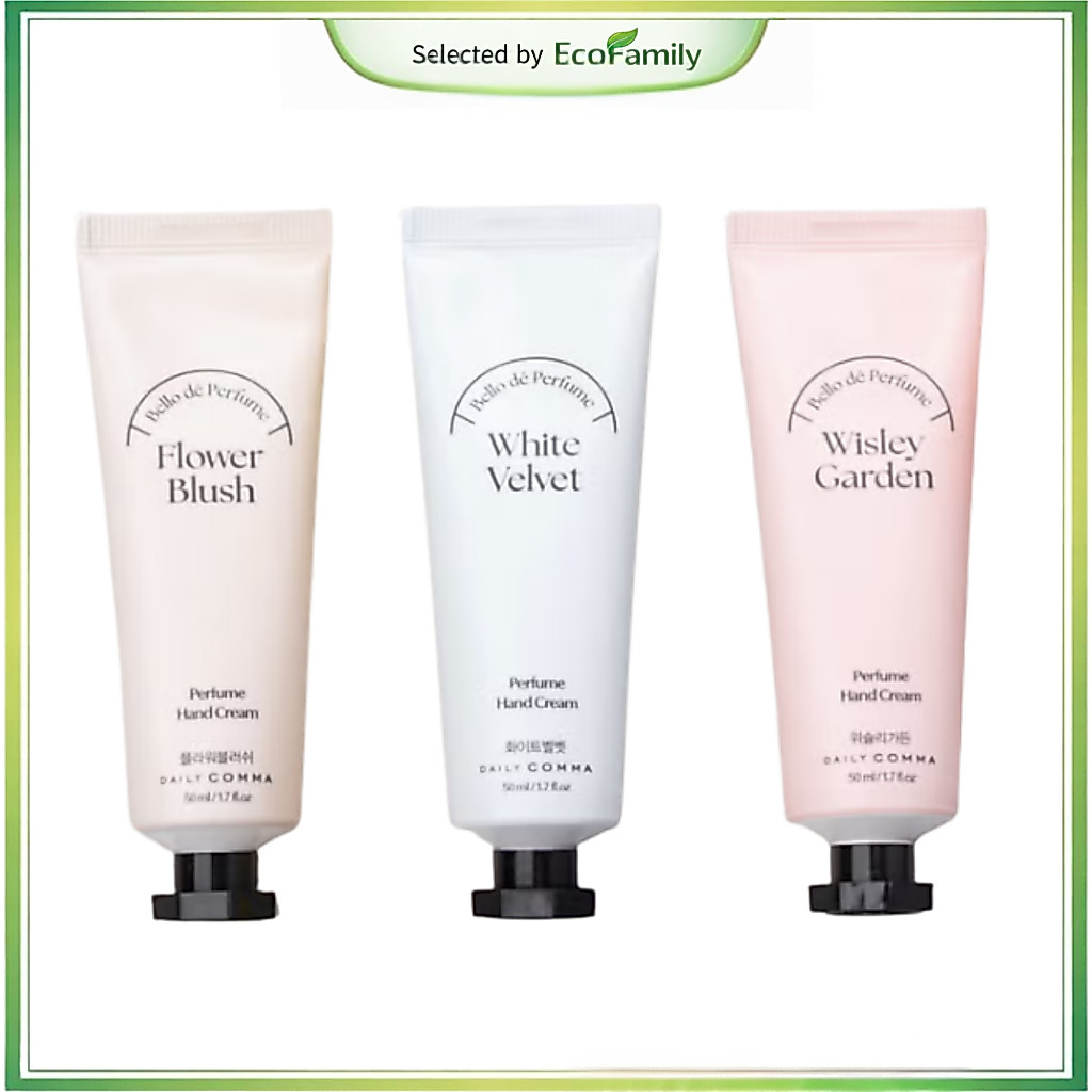 [DAILY COMMA] ครีมทามือน้ําหอม Bello de 50ml