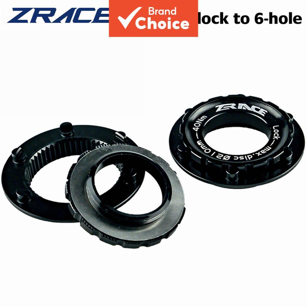 ZRACE Centerlock ถึง 6-Bolt อะแดปเตอร์ Center Lock Conversion 6 หลุมเบรคล็อคกลางสําหรับ 6 Bolt ใช้งานร่วมกับ SM-RTAD05 และ SM-RTAD10