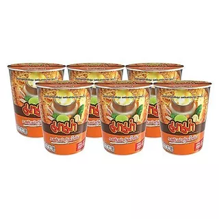 [สินค้าส่งด่วน] มาม่าคัพบะหมี่ต้มยำกุ้งน้ำข้น 60ก.X6 MAMA CUP INST. SHRIMP CREAMY TOMYUM KUNG 60X6
